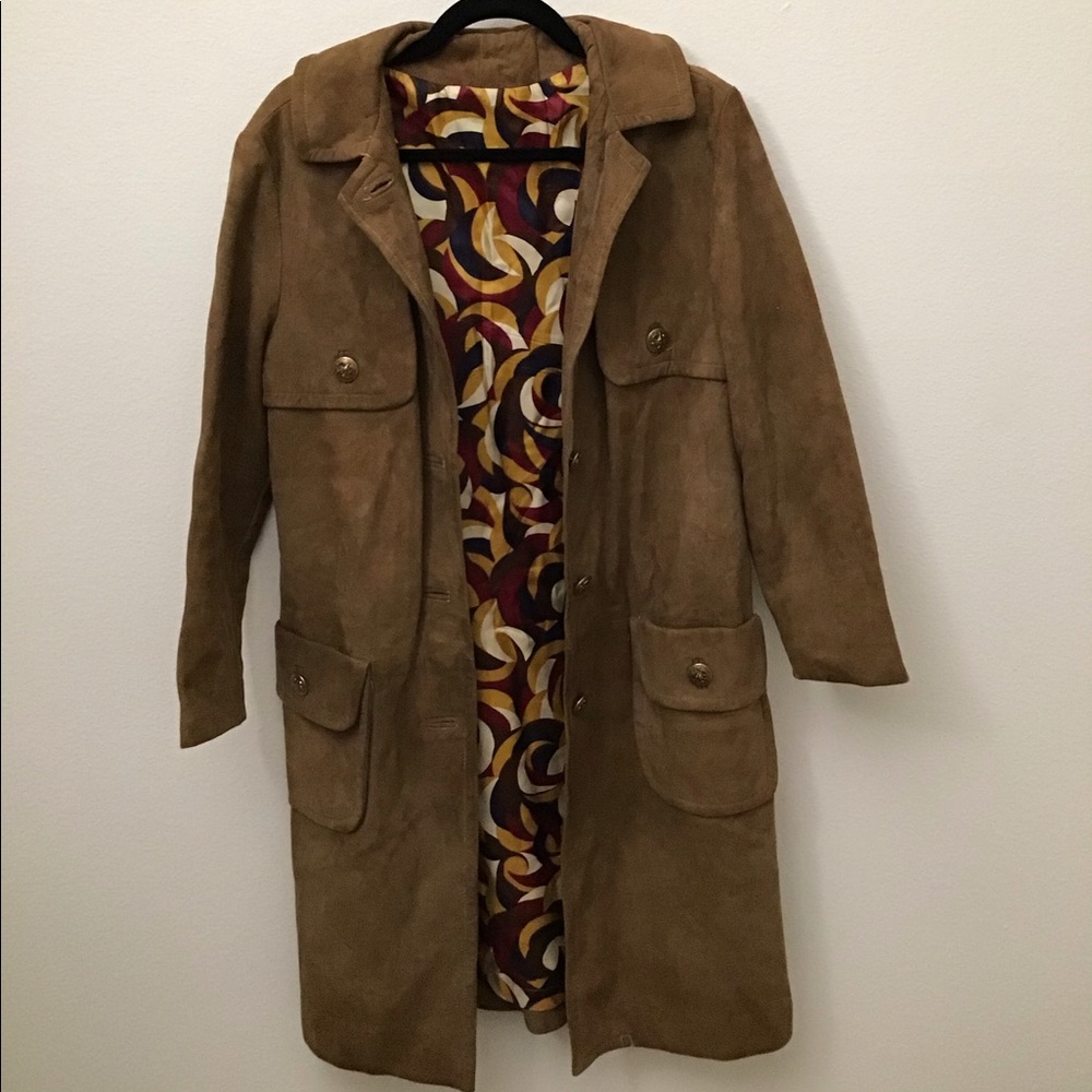 Vintage Suede Coat